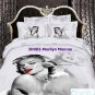 3D 100% cotton Marilyn Monroe Bedding Set (Queen Size )