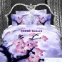 3D 100% cotton Sakura Bedding Set (Queen Size )