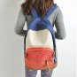 College Wind canvas shoulder bag Korean fashion students backpack schoolbag travelbag fashion bag