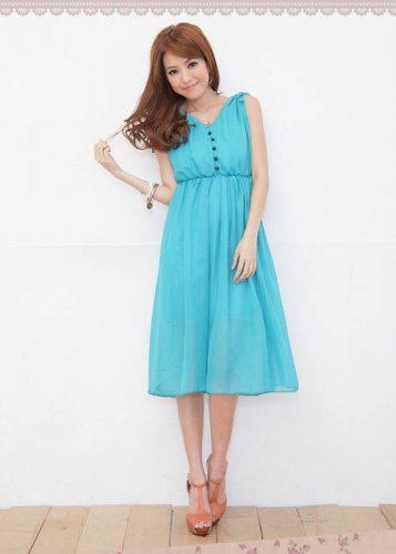 13 New Style Slim dress with shoulder straps