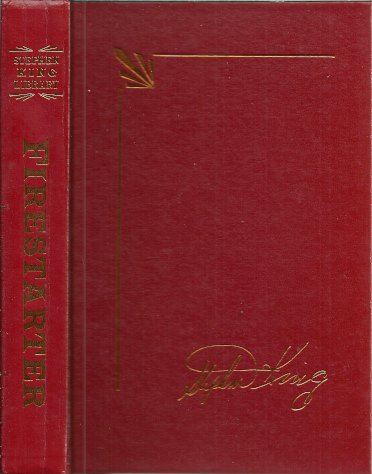 STEPHEN KING - Firestarter - Stephen King Library "Blood Red"