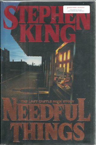 STEPHEN KING - Needful Things - HBDJ - 1st/1st F/F