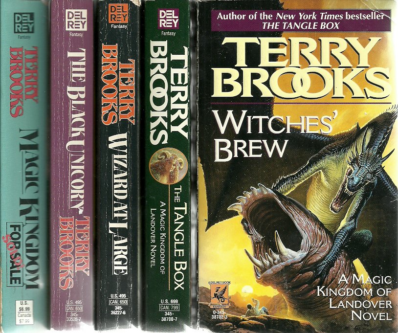 TERRY BROOKS - Landover Quintology 5PBs