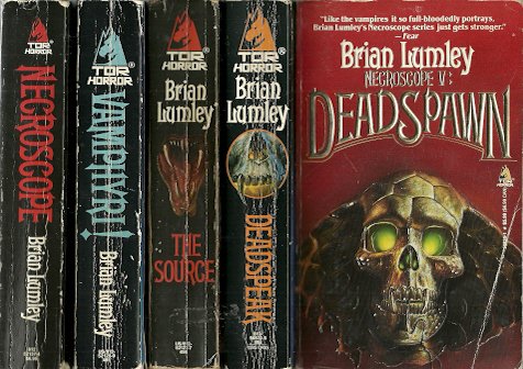 BRIAN LUMLEY - Necroscope I, II, III, IV, & V - 5 PBs