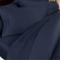 1000 TC EGYPTIAN COTTON SHEET SET CALKING SIZE NAVY COLOR