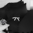 1000 TC EGYPTIAN COTTON SHEET SET KING SIZE BLACK COLOR