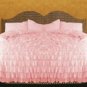 1000 TC EGYPTIAN COTTON RUFFLE DUVET QUEEN SIZE PINK COLOR