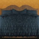 1000 TC EGYPTIAN COTTON RUFFLE DUVET KING SIZE GRAY COLOR