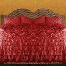 1000 TC EGYPTIAN COTTON RUFFLE DUVET KING SIZE  COLOR