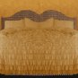 800 TC EGYPTIAN COTTON RUFFLE DUVET KING SIZE GOLD