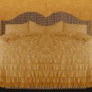 800 TC EGYPTIAN COTTON RUFFLE DUVET Queen SIZE Gold