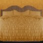 800 TC EGYPTIAN COTTON RUFFLE DUVET Queen SIZE Gold