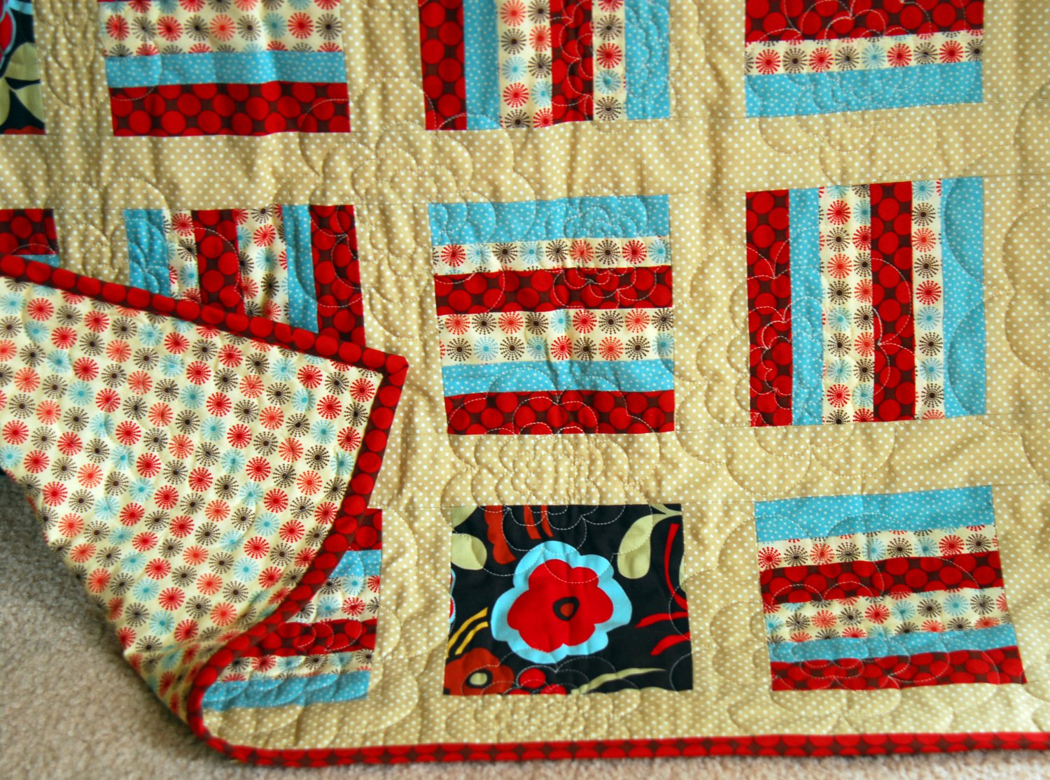 Urban Jungle Baby Quilt PDF Pattern