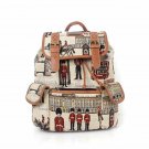 Embroidered Toy Soldier Canvas Back Pack