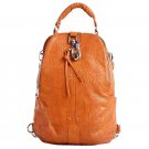 Giant Lobsterclaw Clasp Leather Overnight Bag