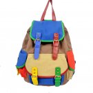 Rainbow Buckle Canvas BackPack