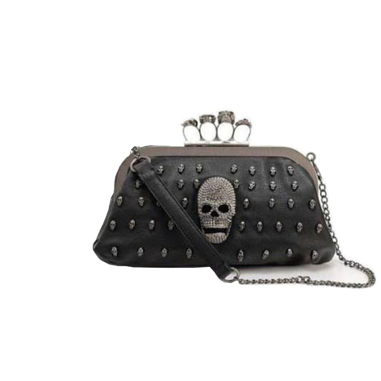 Brass Knuckle Steam Punk Clutch