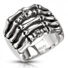 SKELETON HAND RING SIZE 12