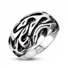 SPIKES TRIBAL FLAMES RING SIZE 13