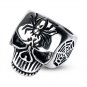 Spider Web Skull Cast Ring SIZE 12