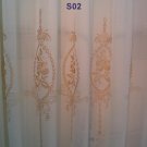 S02 Custom Sheer Drapes (Priced per ft by width)