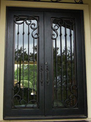 The Gothic Style---dsd-030 Iron Doors