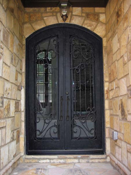 The Neoclassical Style Ded 008 Iron Doors