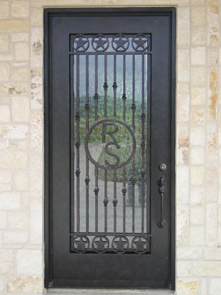 Wrought Iron Doors------The Gothic Style SSD-011