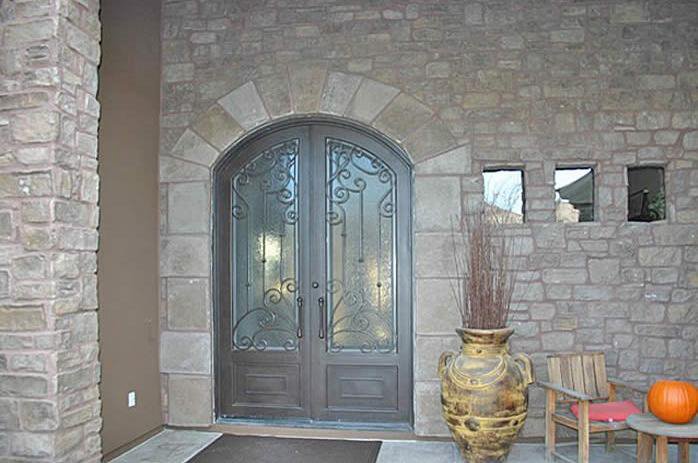 Wrought Iron Doors The Rococo Style Ded 018