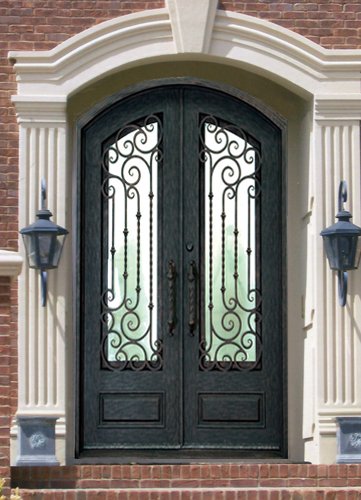 Iron Doors----the Rococo Style Ded-074