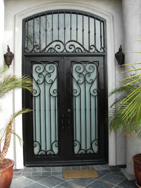 Wrought Iron Doors The Rococo Style Dsdst 025 