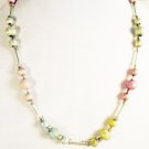 N5 - pastel beaded necklace