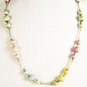 N5 - pastel beaded necklace