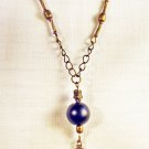 N8 - black beaded necklace