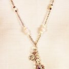 N11 - pastel colored beaded necklace