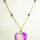N20 - purple beaded necklace