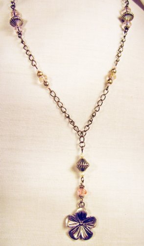 N21 - pink beaded necklace