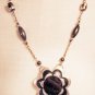 N22 - black beaded necklace
