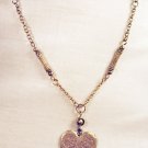 N23 - silver beaded necklace