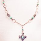 N26 - turquoise beaded necklace