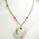 N27 - pink beaded necklace