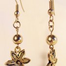 E13 - silver flower earrings