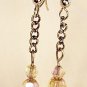E19 - pink beaded earrings