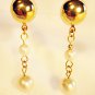 E36 - pearl beaded earrings