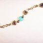 B28 - turquoise beaded bracelet