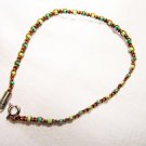 AB3 - green knotted bracelet