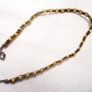 AB5 - yellow knotted bracelet