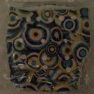 blue with bright circles