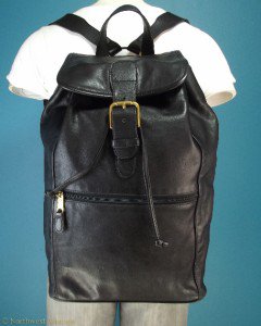 Old COACH Vintage Mini Shoulder bag Pochette Cosash Unisex Leather Black  5973h