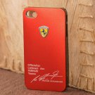 Apple Iphone 5 Limited Edition Ferrari Case Cover PC Aluminum with Logo RED